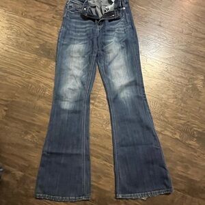 KanCan Dark Blue Flare Jeans